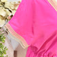 Womens Pretty Garden Pink Midi Dress Small EUC
