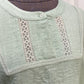 Womens Pleione Sage Green Blouse Medium NWT