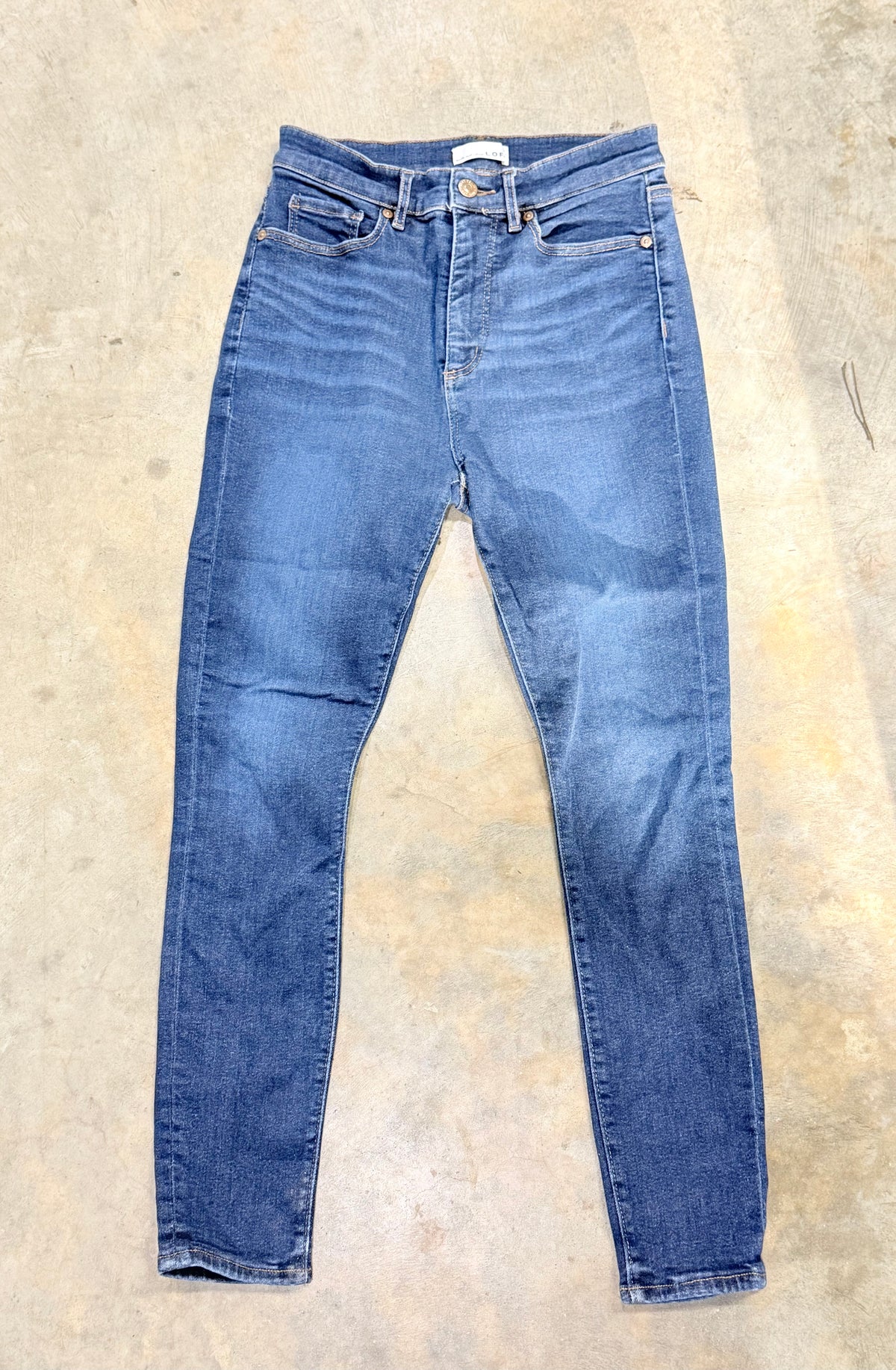 Womens Loft Skinny Jeans Size 4 EUC