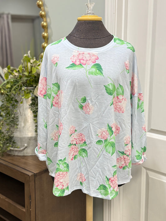 Womens Crown & Ivy Floral Blouse XL NWT