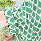 Womens EE;Some Green Blouse Small EUC