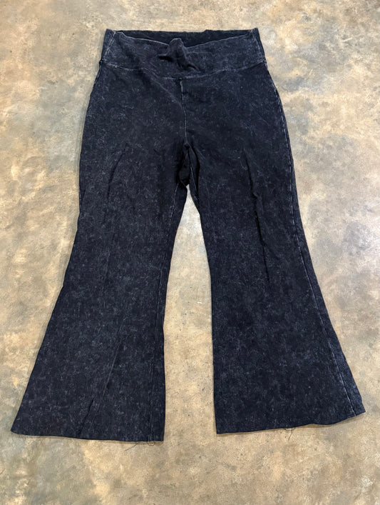 Womens Zenana Acid Wash Flares Size 3X