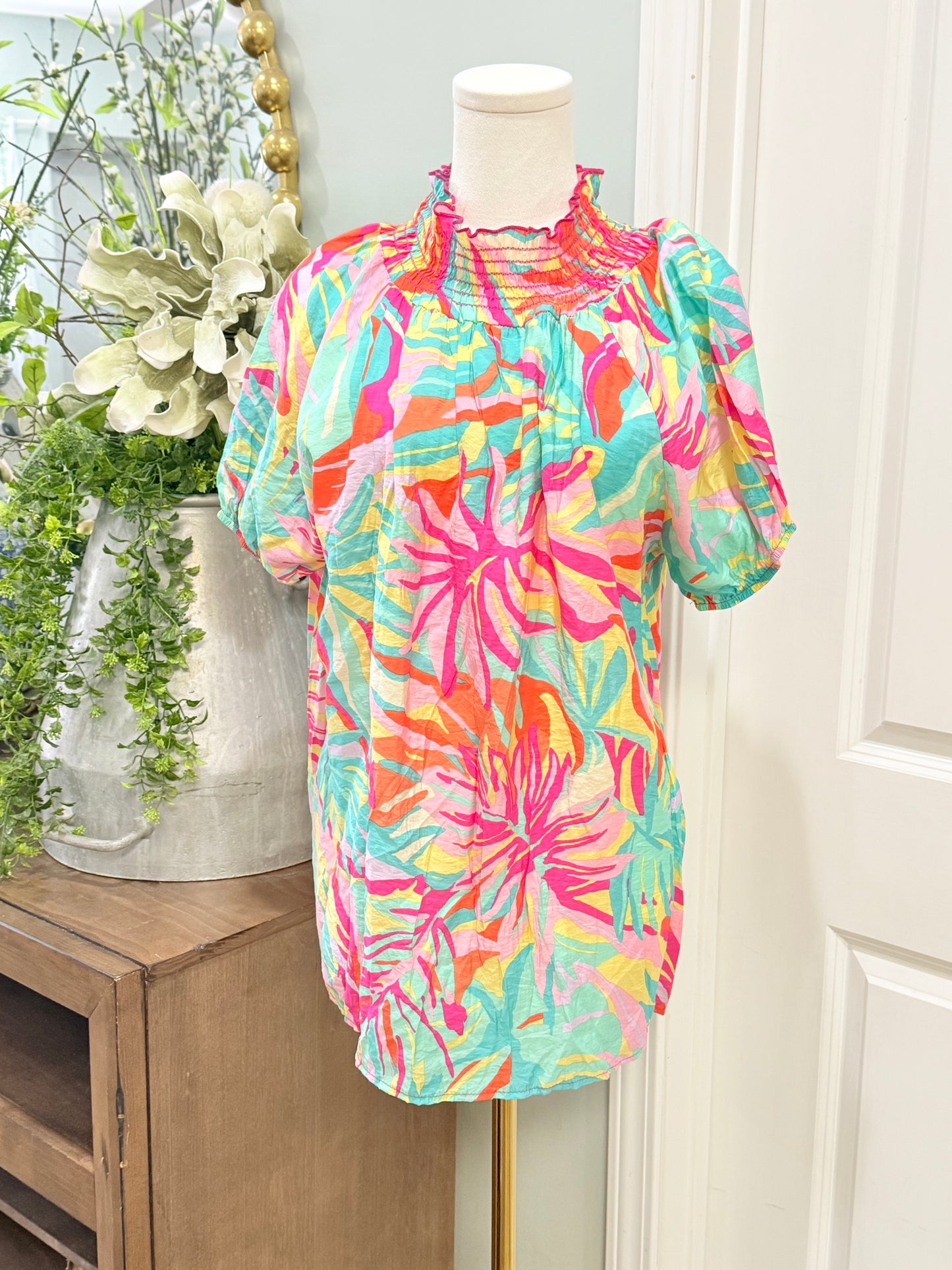 Womens Lovely Melody Blouse Large EUC