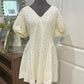 Womens One Loved Babe Smocked Dress 1XL NWT