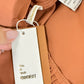 Womens Orange Smocked Bubble Dress XL NWT
