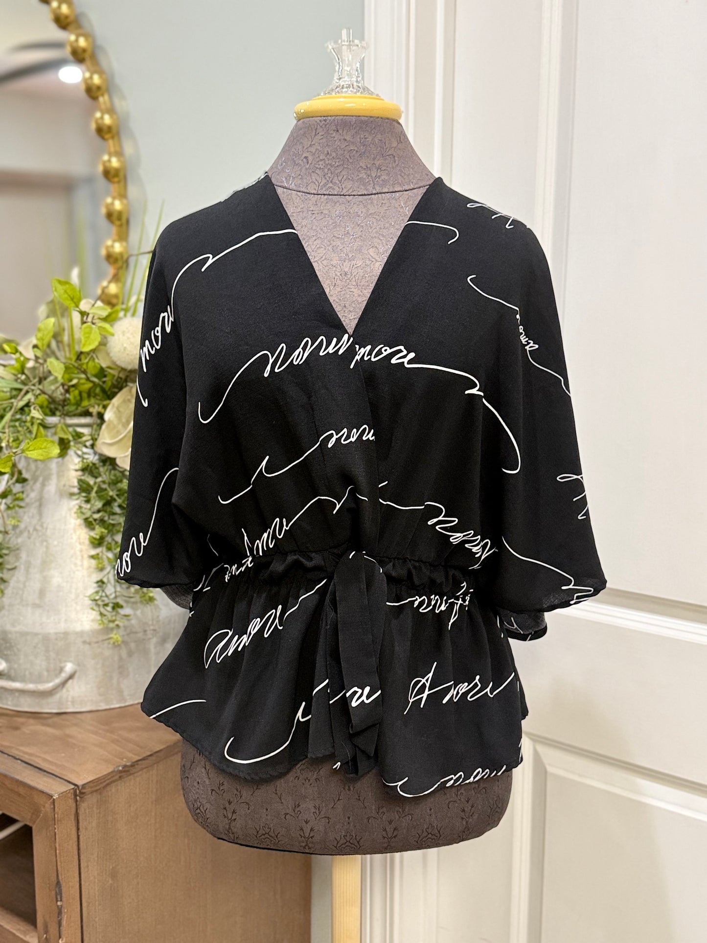 Womens Sweet Rain Blouse Large