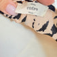 Womens Entro Leopard Satin Blouse Medium EUC