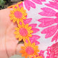 Womens Uncle Frank Pink Eyelet Dress Medium EUC