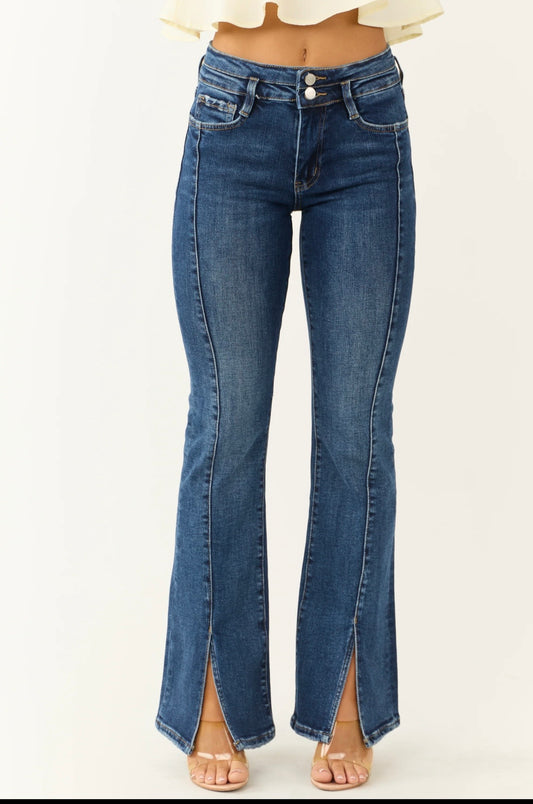 Womens Lovervet High Rise Flare Jeans 32/15 NWT