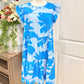 Womens Blue Flutter Sleeve Dress Medium GUC