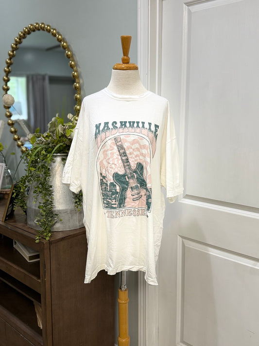 Womens Zutter Oversized Tee Size M/L