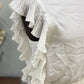 Womens TCEC White Dress Flutter Sleeve Medium EUC