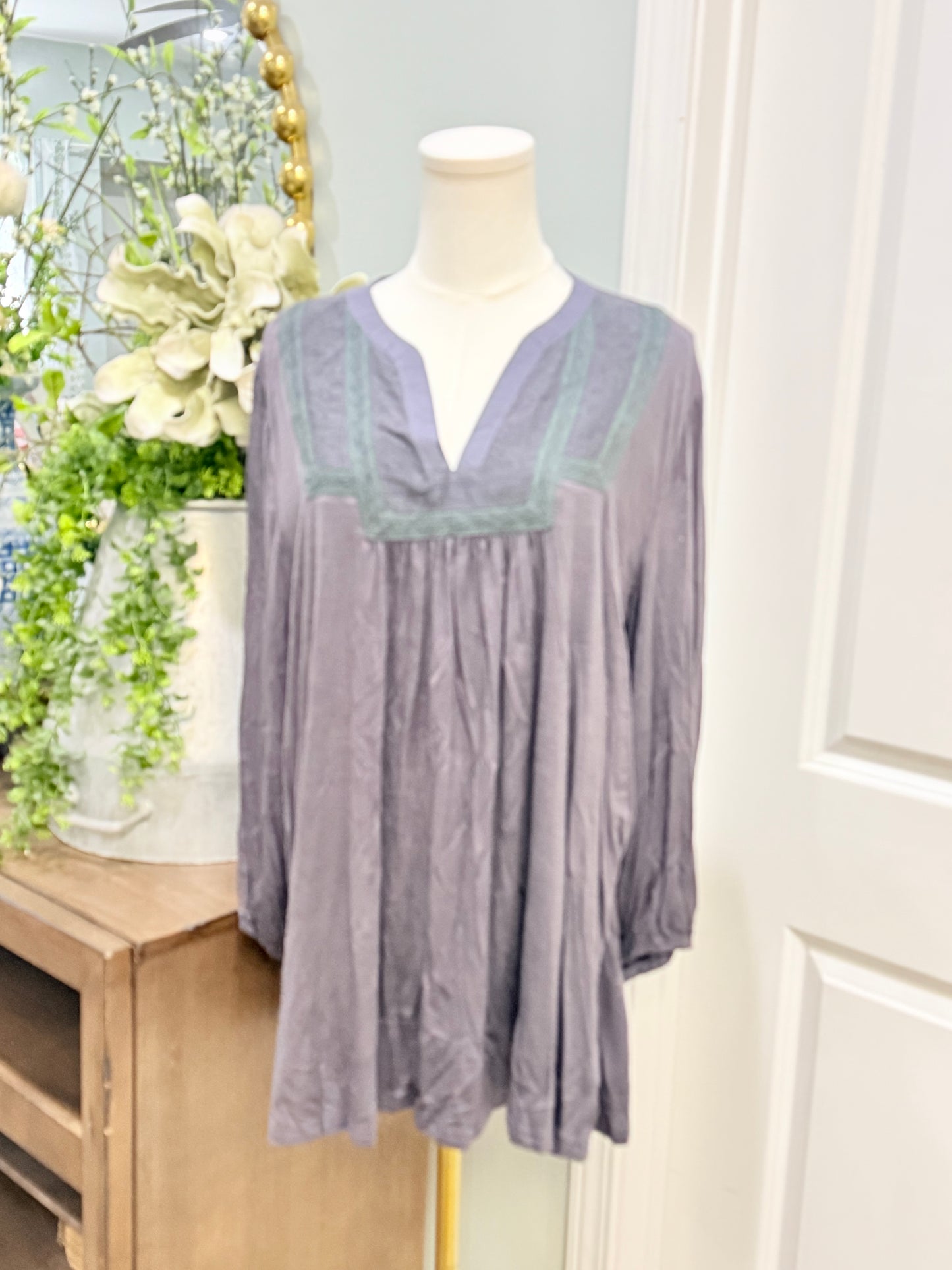 Womens Suzanne Betro Blouse 1X EUC