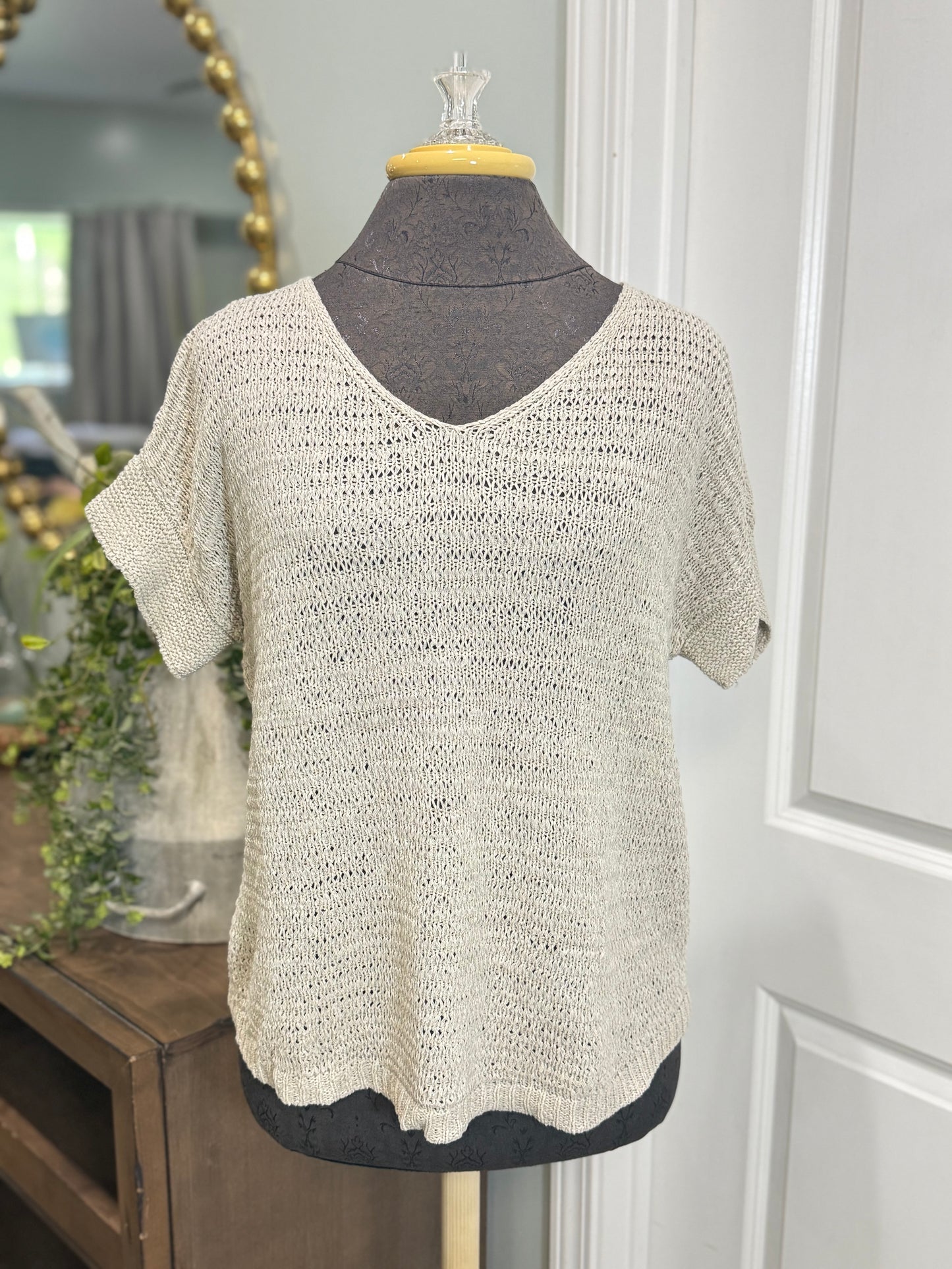 Womens New Directions Knit Sweater Medium