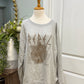 Womens Vintage Canvas Sweatshirt Size Large