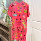 Womens Queen of Sparkles Yall Dress XL EUC