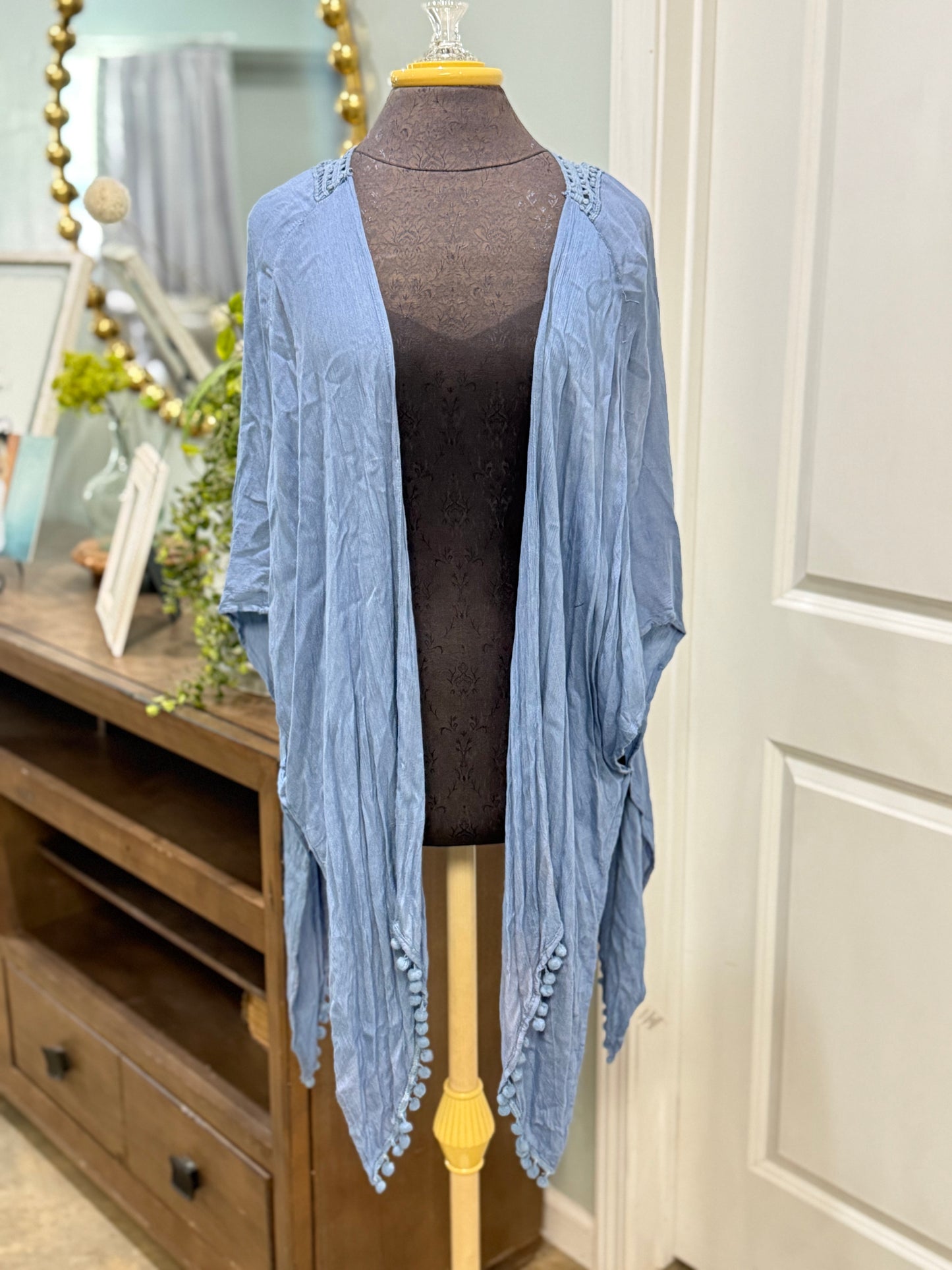 Womens Francesca's Kimono O/S EUC
