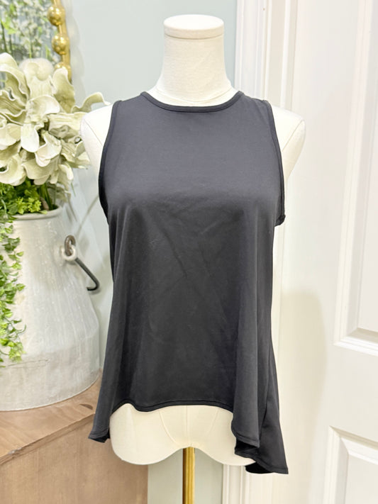 Womens AS Revival Black Athletic Tank Small EUC