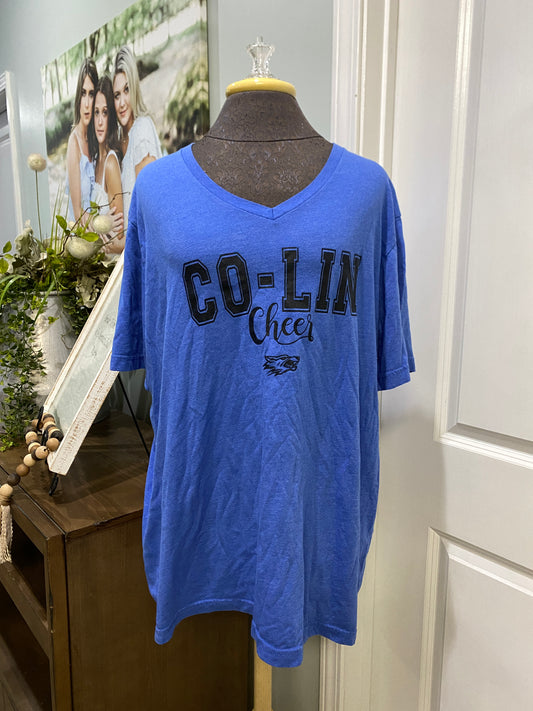 Womens Co-Lin Cheer Tshirt 2XL