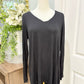 Womens HUE Long Sleeve Tshirt Medium EUC