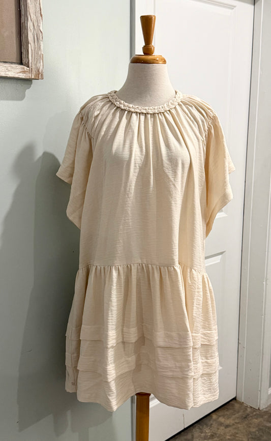 Womens Entro Satin Dress Size Large NWT $43