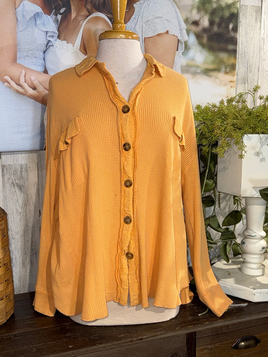 Womens BiBi Oversized Blouse Small