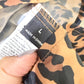 Womens Leopard Ruffle Sleeve Blouse Large NWOT