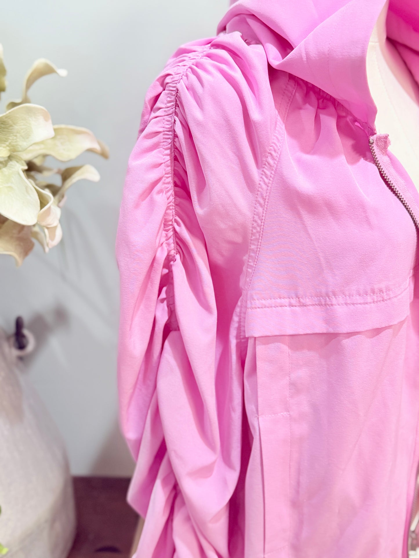 Womens New In Pink Jacket Medium EUC