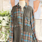 Womens Pilcro Flannel Button Down XL EUC