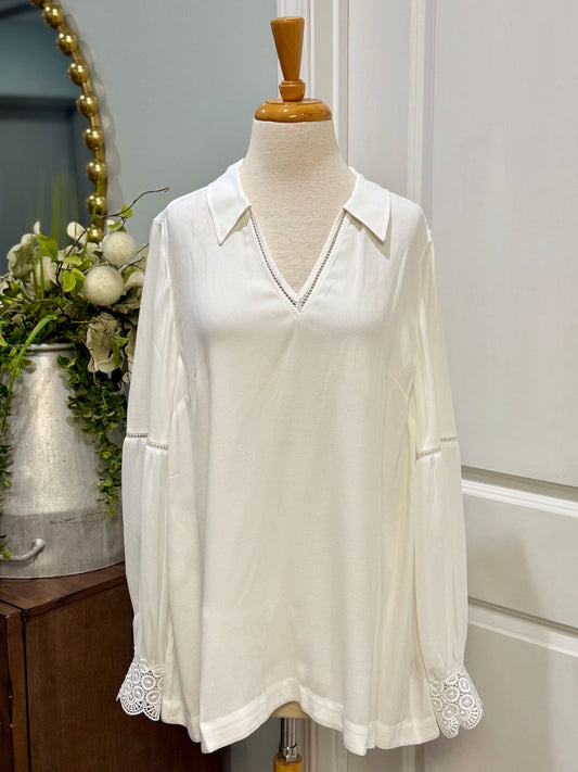 Womens Soft Surroundings Blouse Size Large