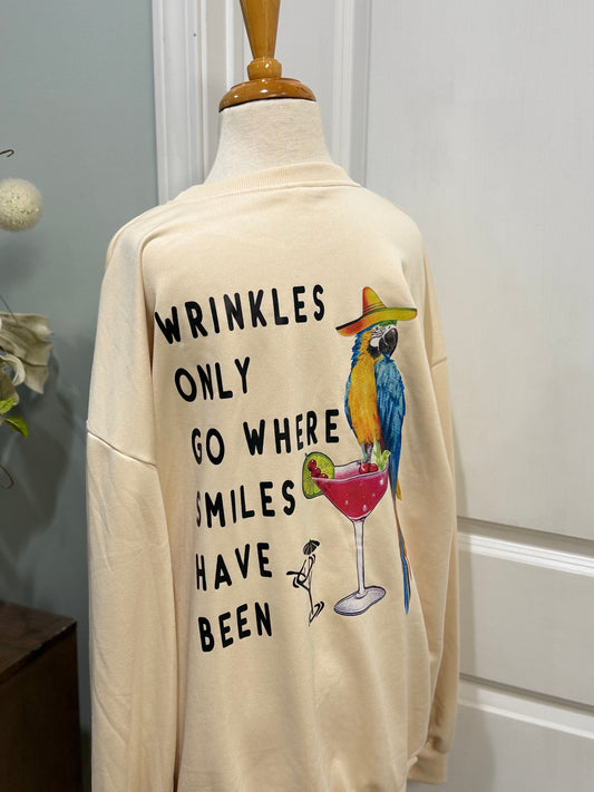 Womens Drinking Sweatshirt Size Large
