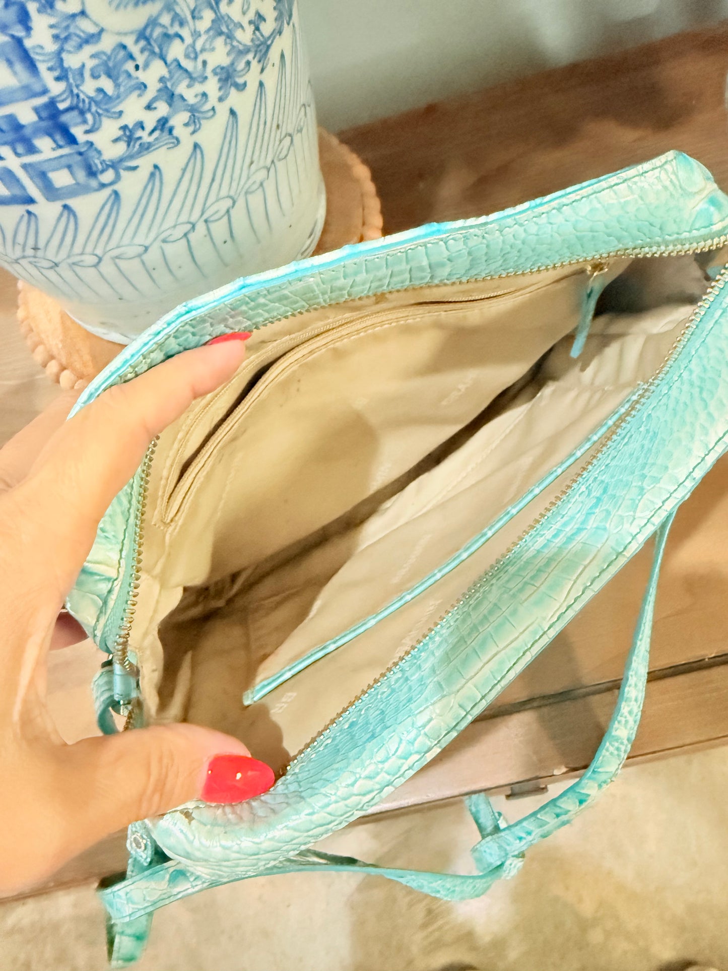 Brahmin Snake Print Bag