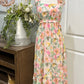 Womens By the River Floral Smocked Dress Size Large NWT