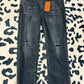 Womens Black Risen Jeans Size 15/32 NWT