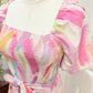 Womens Smocked Maxi Dress Medium EUC