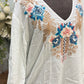 Womens Johnny Was Embroidered Tunic Size Medium EUC