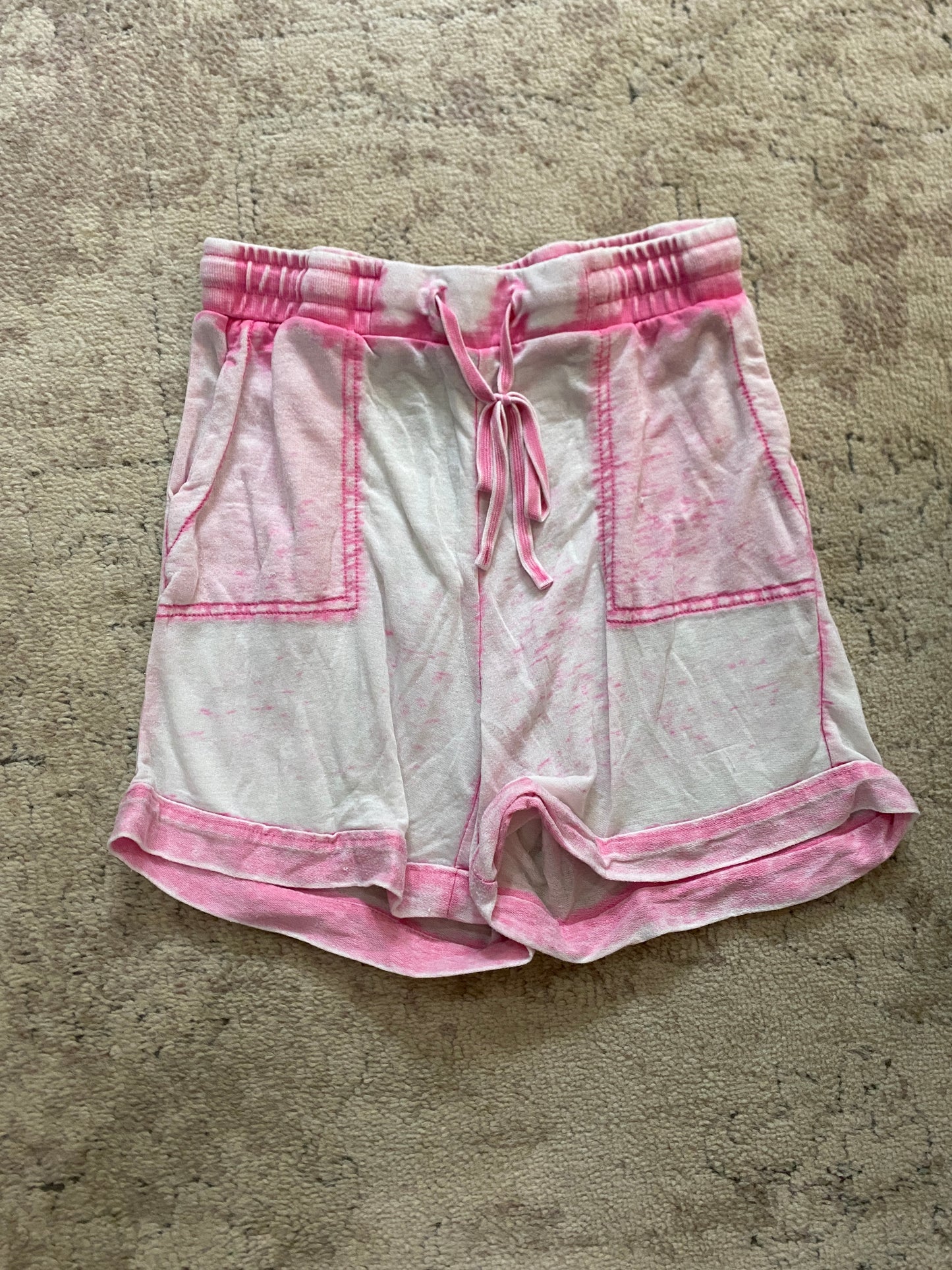 Womens Jane + Delaney Burn Out Shorts Small