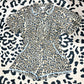 Womens Anniewear Leopard Romper Size XL EUC