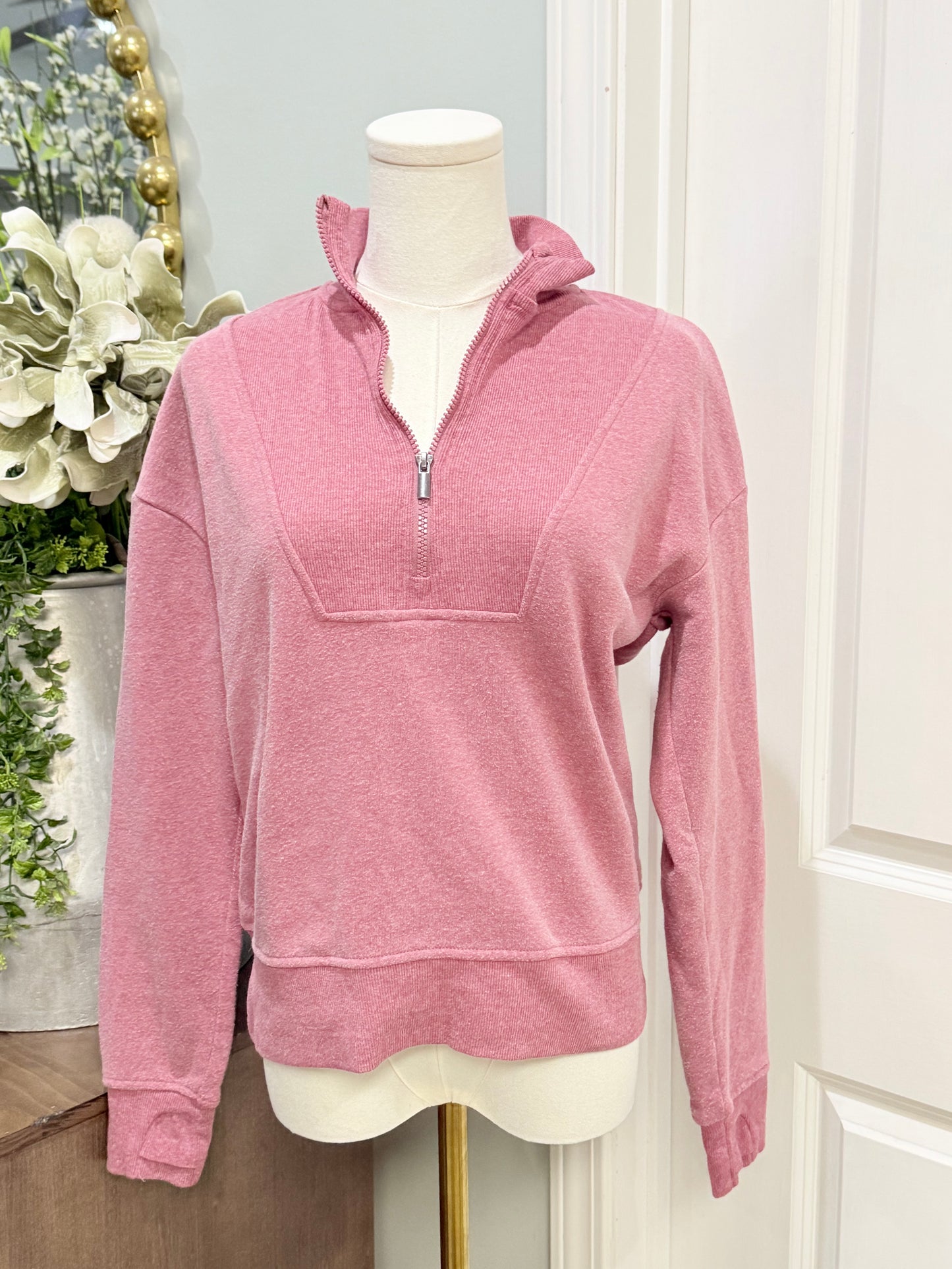 Womens Freely 1/4 Zip Pullover Small EUC