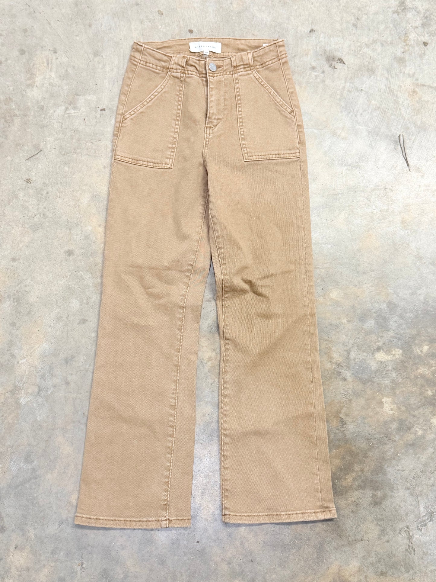 Womens Tan Risen Jeans Size 0/24 EUC