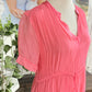 Womens Scandal Italy Silk Maxi Dress Large NWT