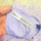 Womens Lavender Eyelet Romper Small EUC