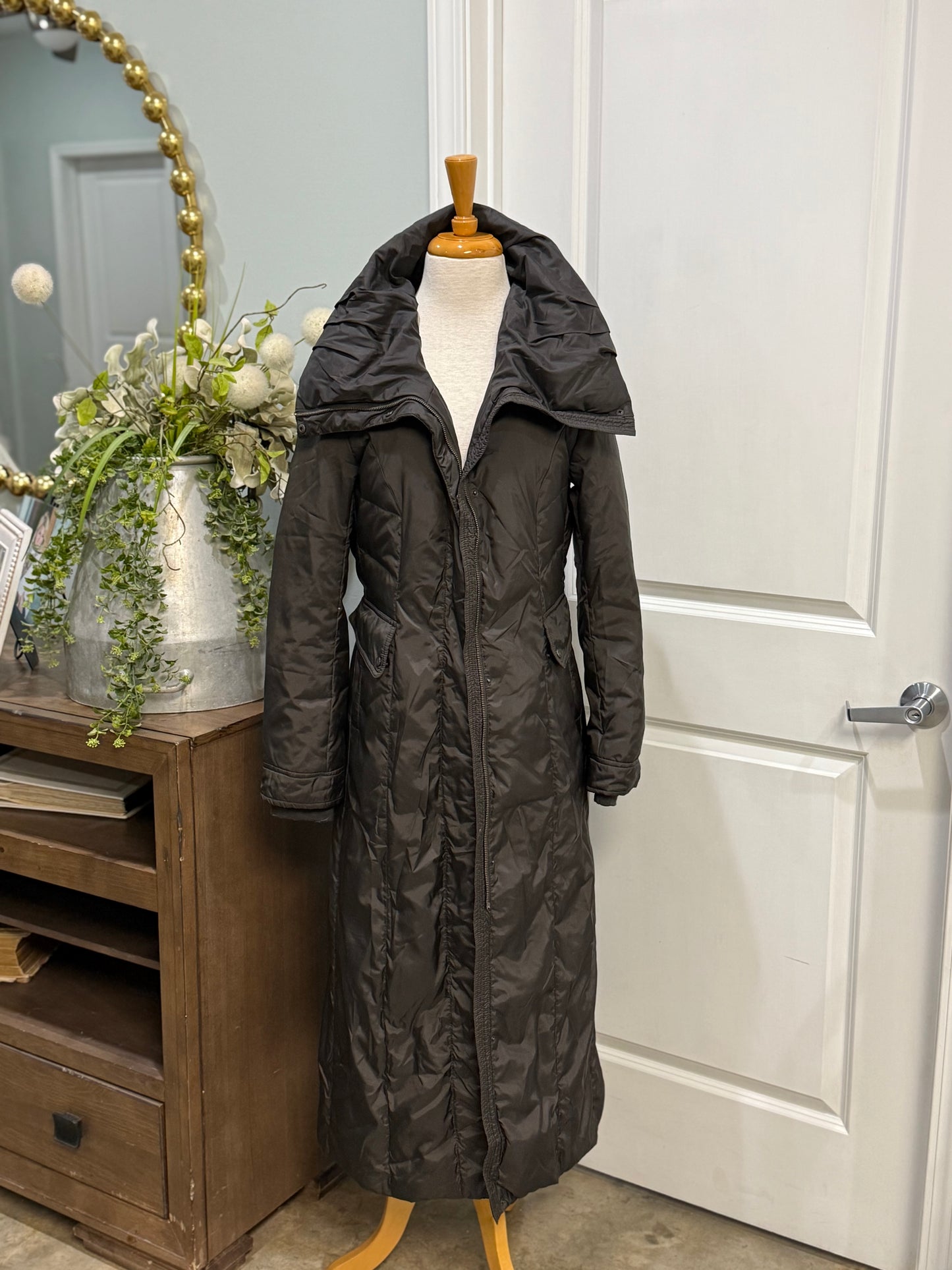 Womens Cole Haan Packable Coat Size Small