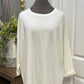 Womens Crown & Ivy 3/4 Sleeve Blouse XL NWT