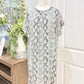 Womens Andree Snake Print Dress Large EUC