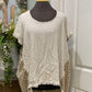 Womens Umgee Linen Blouse Size XL