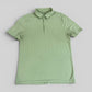 Mens Light Green Lululemon Collard Polo Shirt Medium GUC