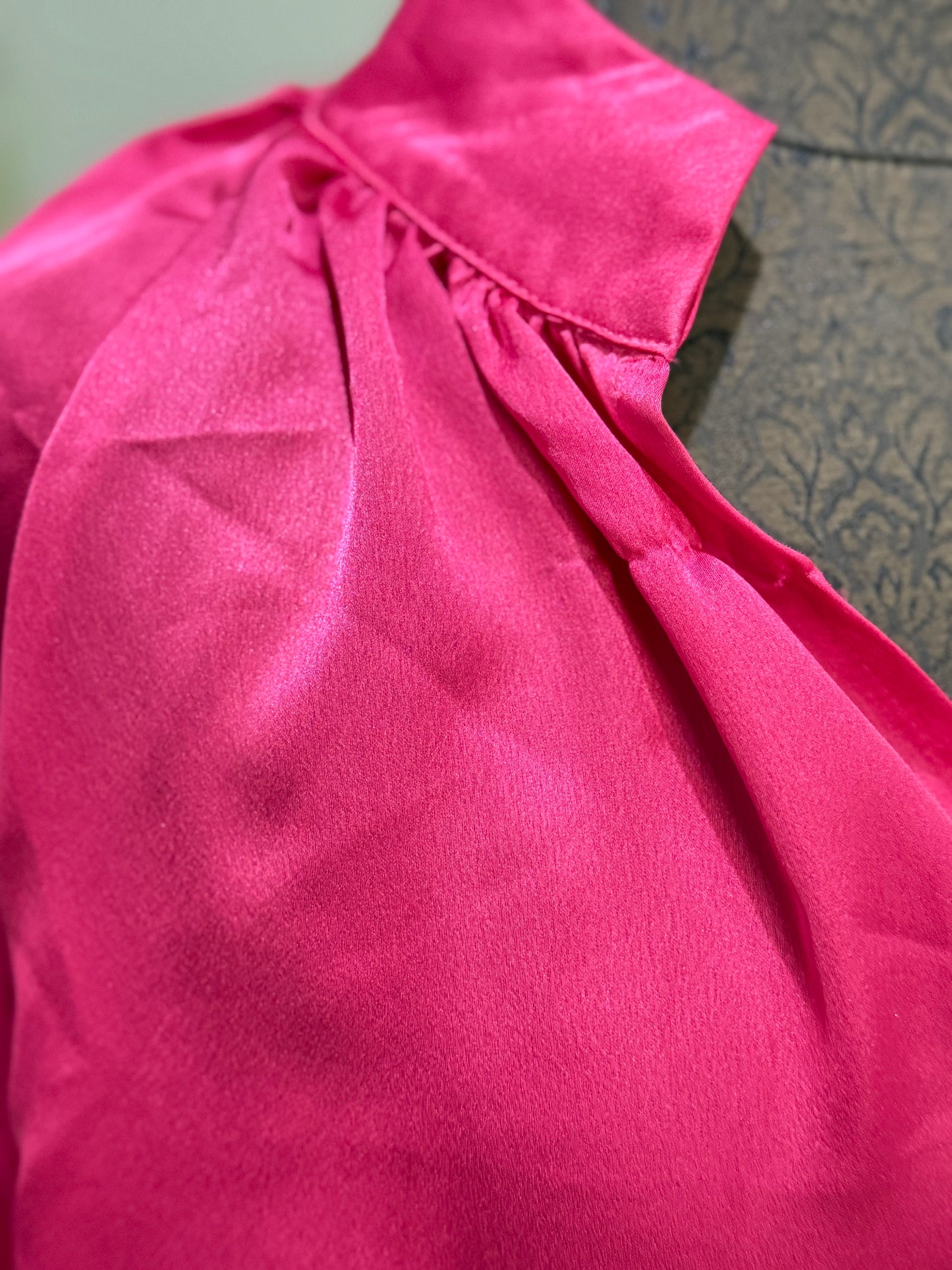 Womens Anniewear Satin Blouse XL GUC