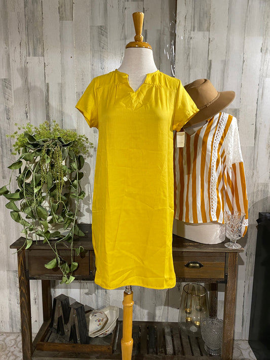 Womens Marigold Dress Small