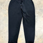 Womens Black Spanx Sweat Pants Large EUC